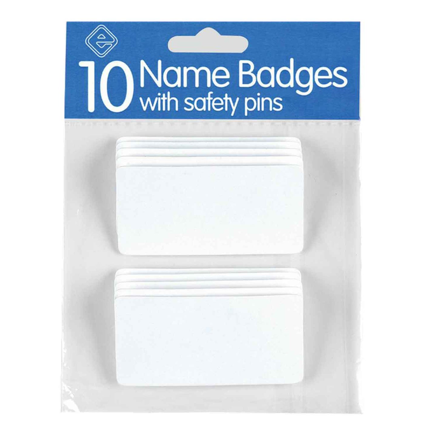Name Badges With Pins (10s) - EL115