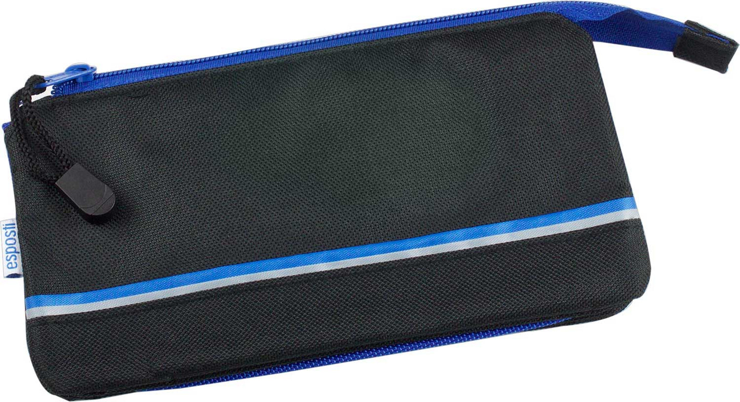 Triple Pocket Pencil Case Blue - EL225B