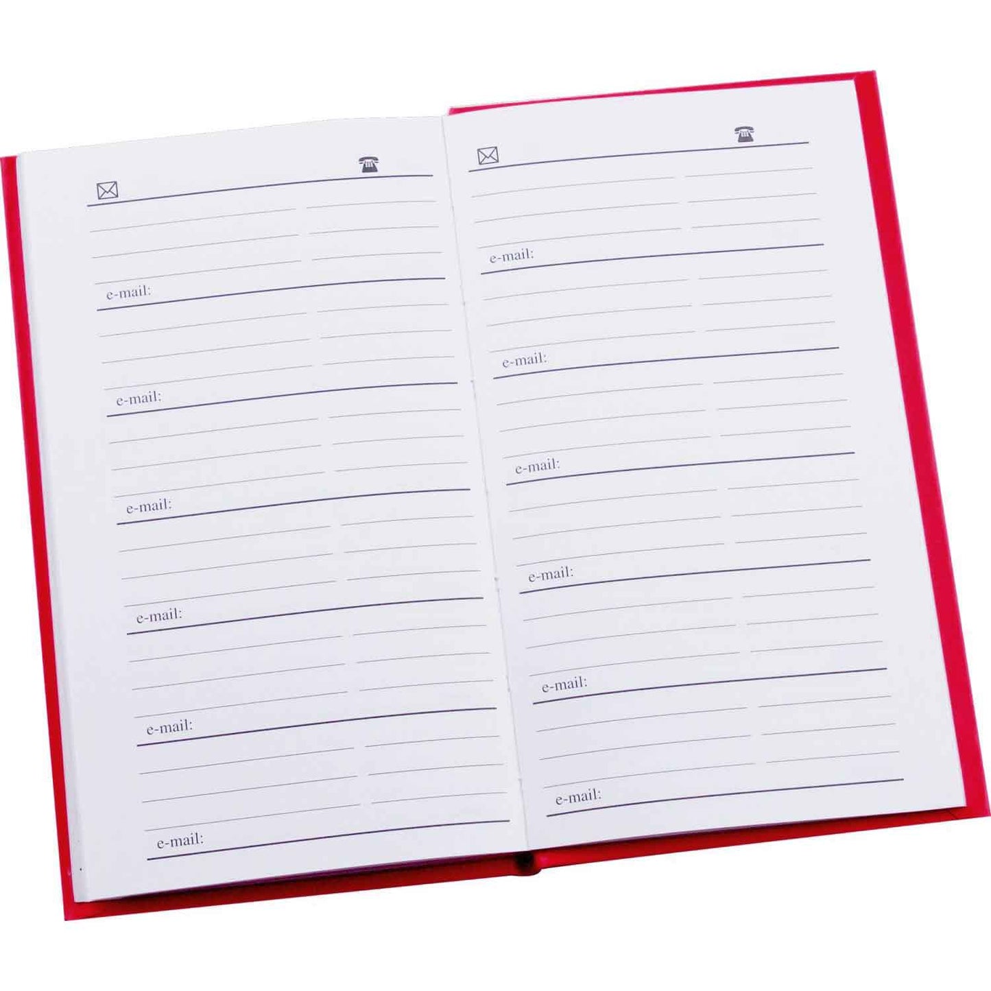 Slim Address Book - Pink & Sage Green - EL31