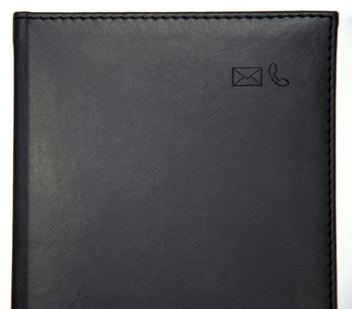 Address Book Large Black PU - EL327