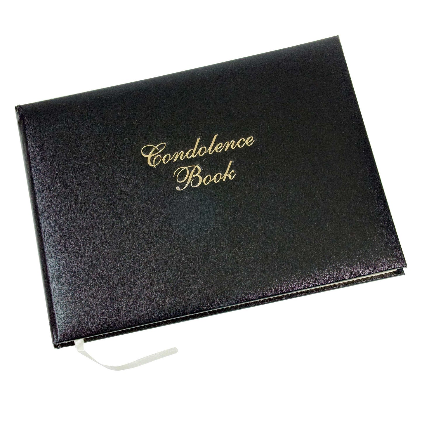 Condolence Book Black Boxed - EL45