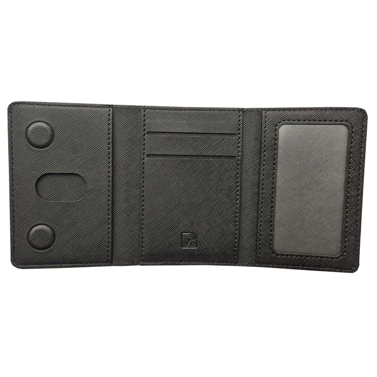 Esposti Credit Card Wallet | RFID Safe | Grained PU Leather Material | Magnetic Closure - EL786-12