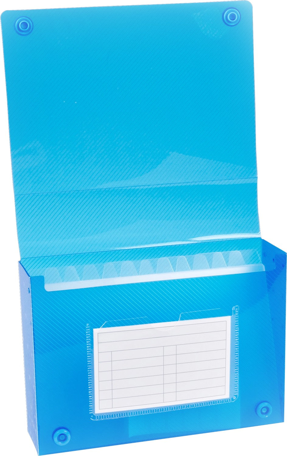 Index Card Holder 6x4 with Dividers - EL806