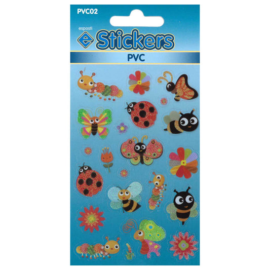 PVC Bugs Stickers - PVC02