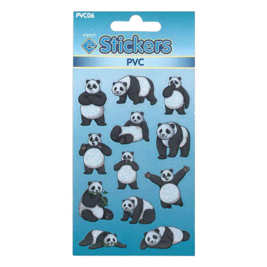 PVC Pandas Stickers - PVC06