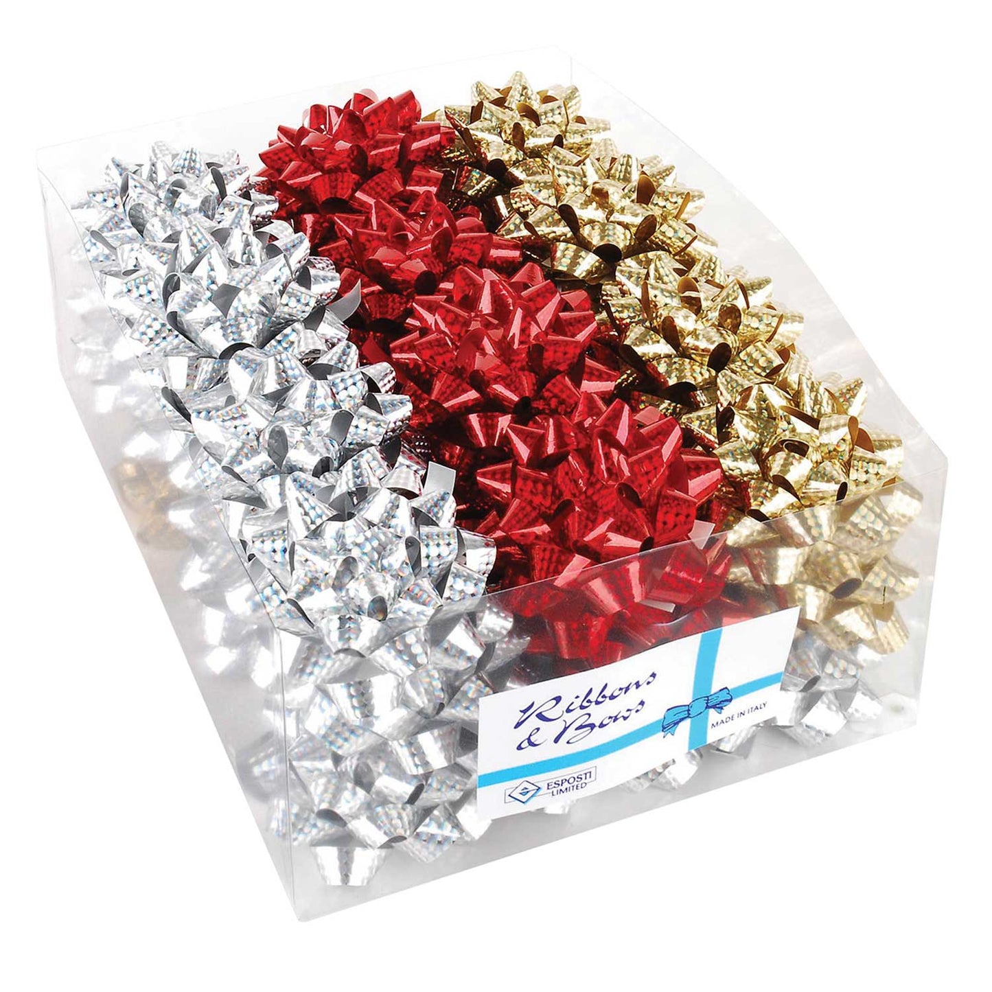 New Holographic Confetti Bow - Q27194