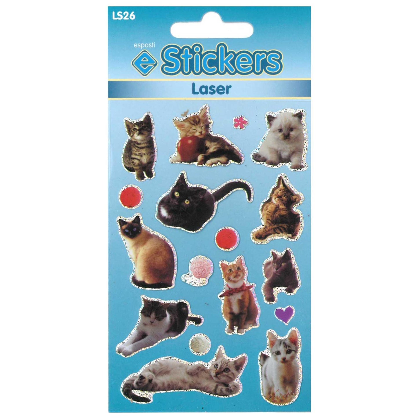 Laser-Aufkleber „Katzen und Kätzchen“ – LS26
