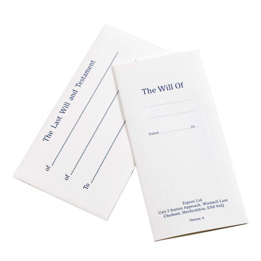 Testamentsformular - WF