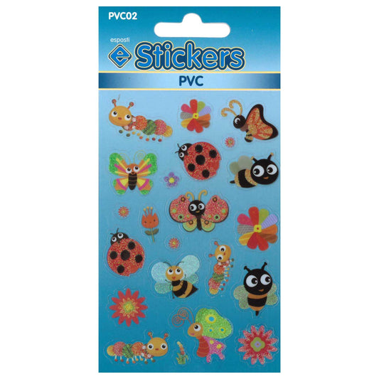 Esposti PVC Bugs Stickers - PVC02 - Pack of 10