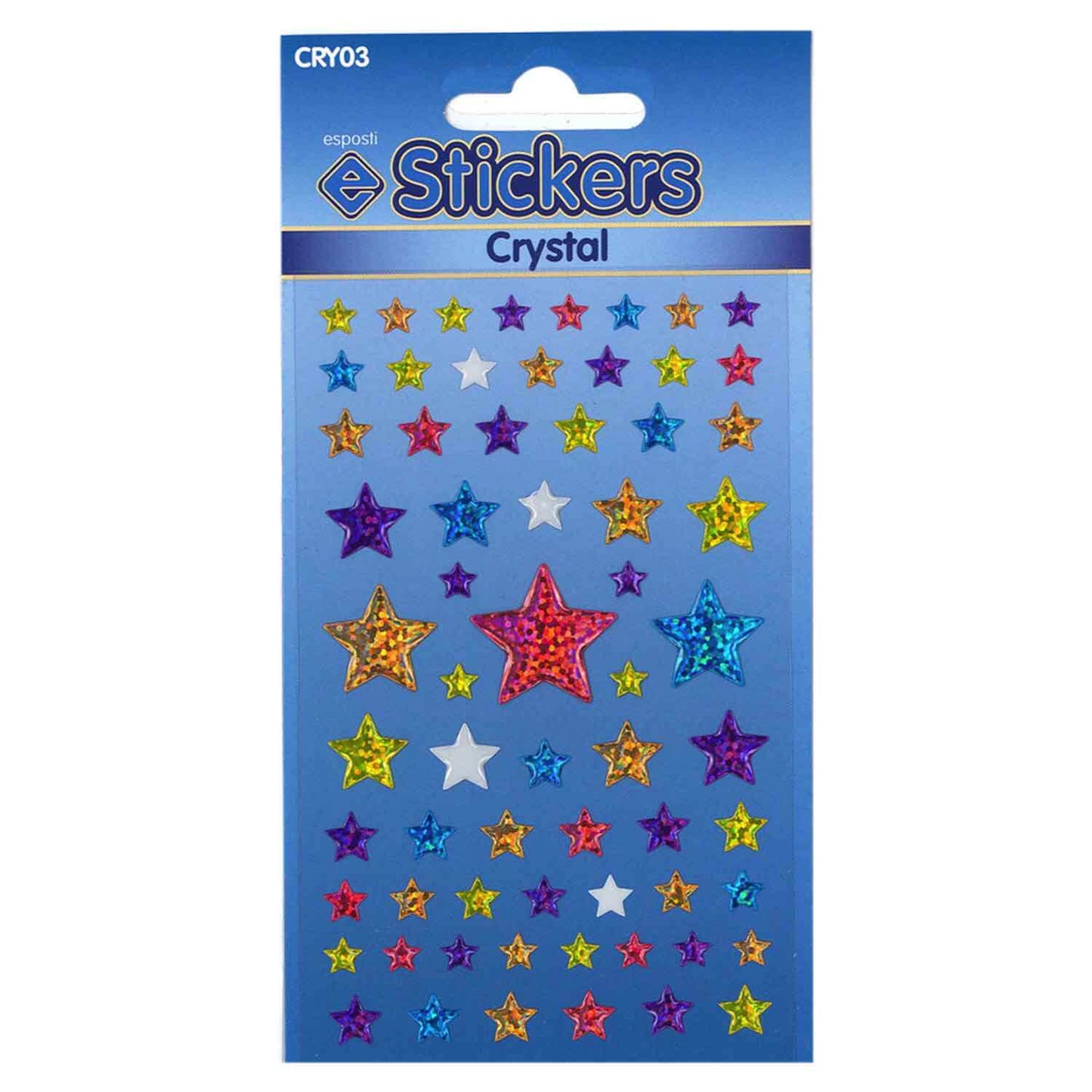 Adesivi stelle di cristallo - CRY03