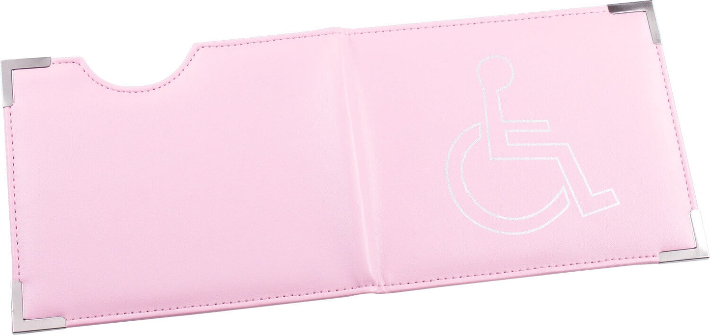 Ausweishalter für Behinderte, Rosa - DBHP