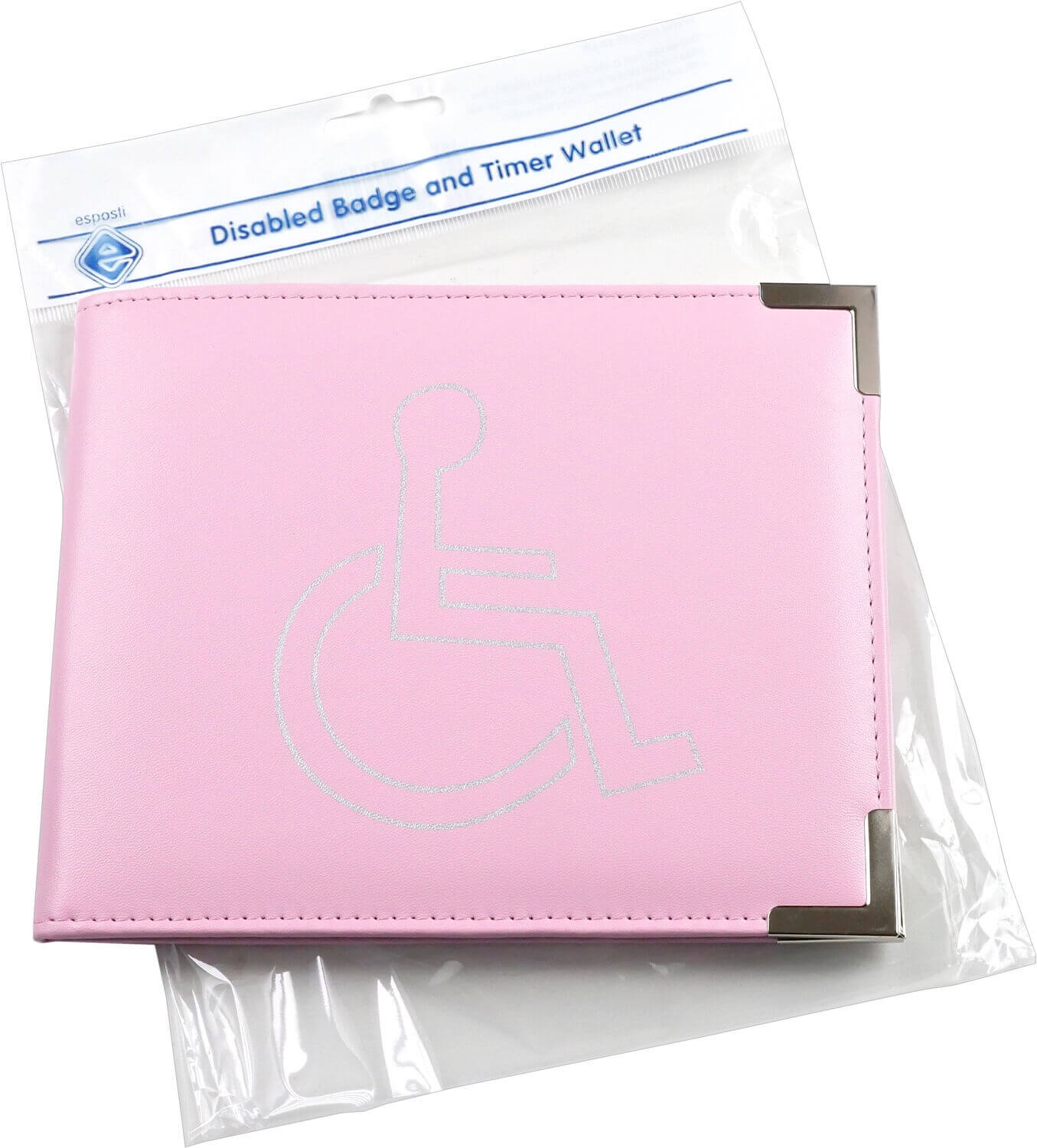 Ausweishalter für Behinderte, Rosa - DBHP