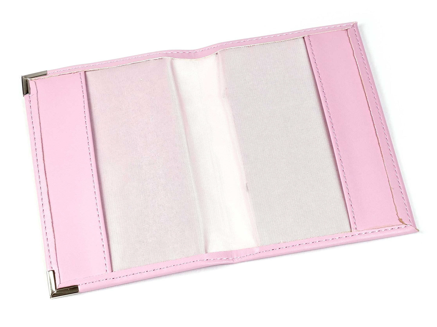 Portapassaporto con stemma rosa - EL114P