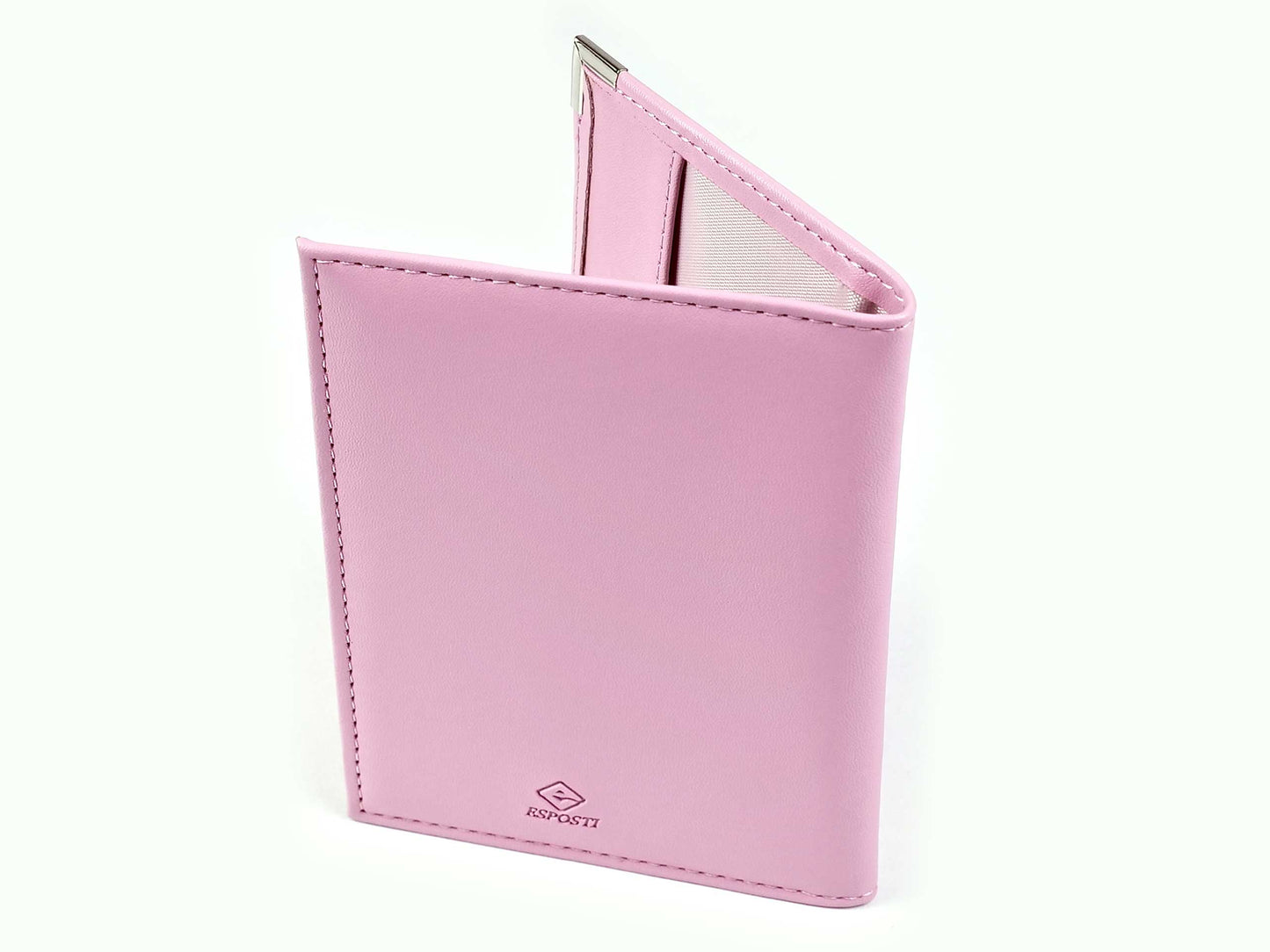 Portapassaporto con stemma rosa - EL114P