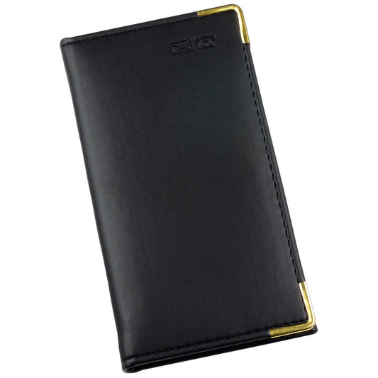 Address Book Slim Black PU - EL328