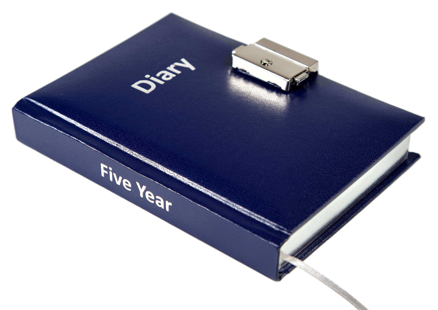 Agenda 5 anni con lucchetto blu - EL34BL