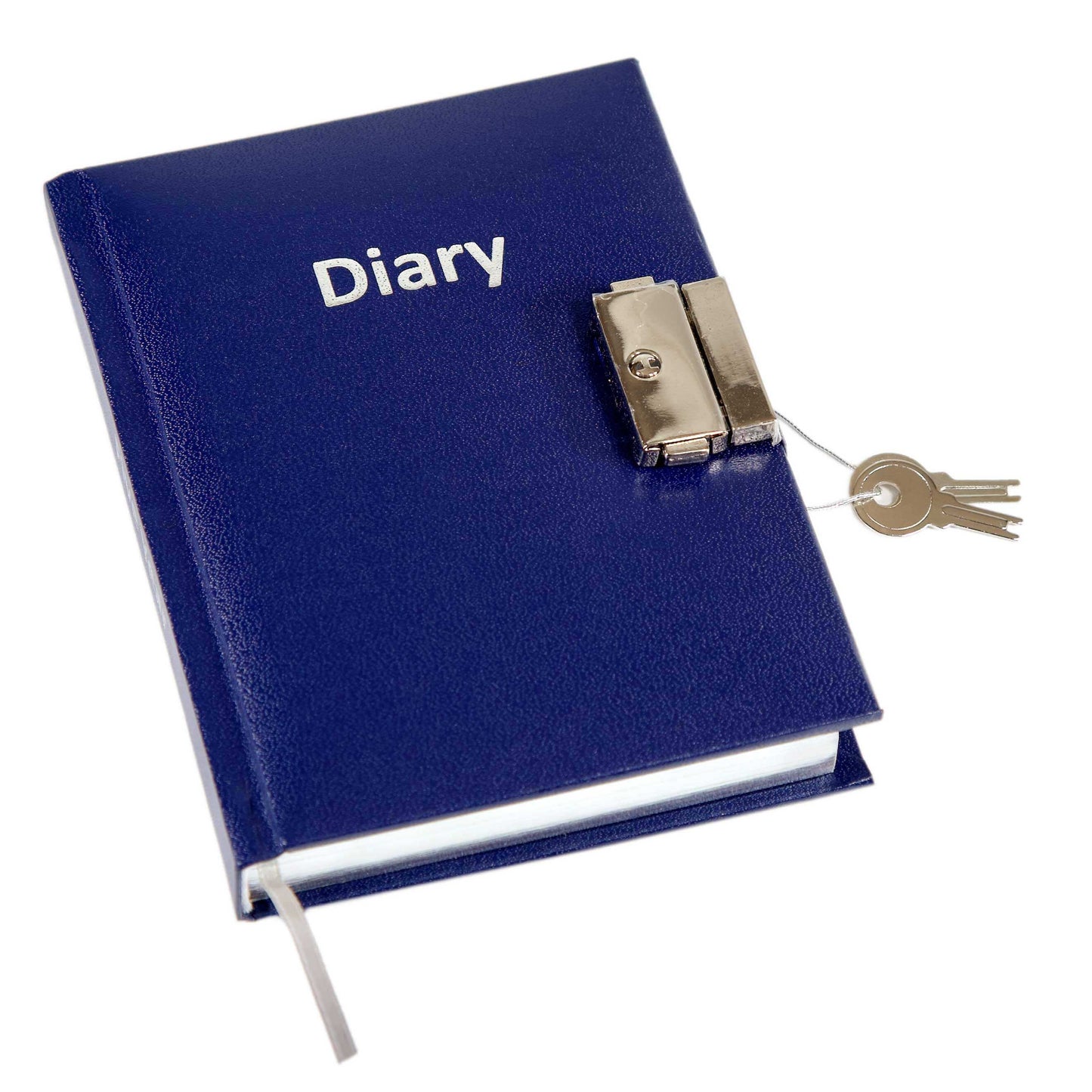 Agenda 5 anni con lucchetto blu - EL34BL