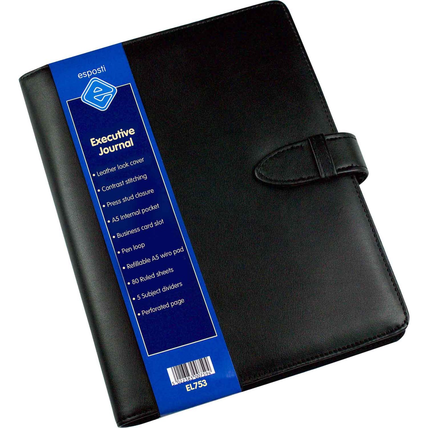 Executive Journal Black - EL753