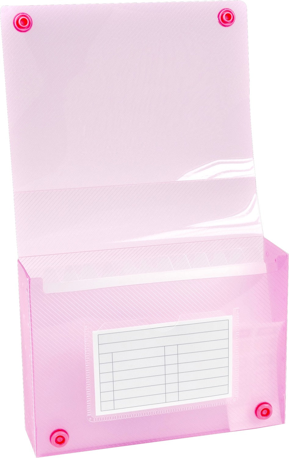 Porta schede indice 6x4 con divisori - EL806