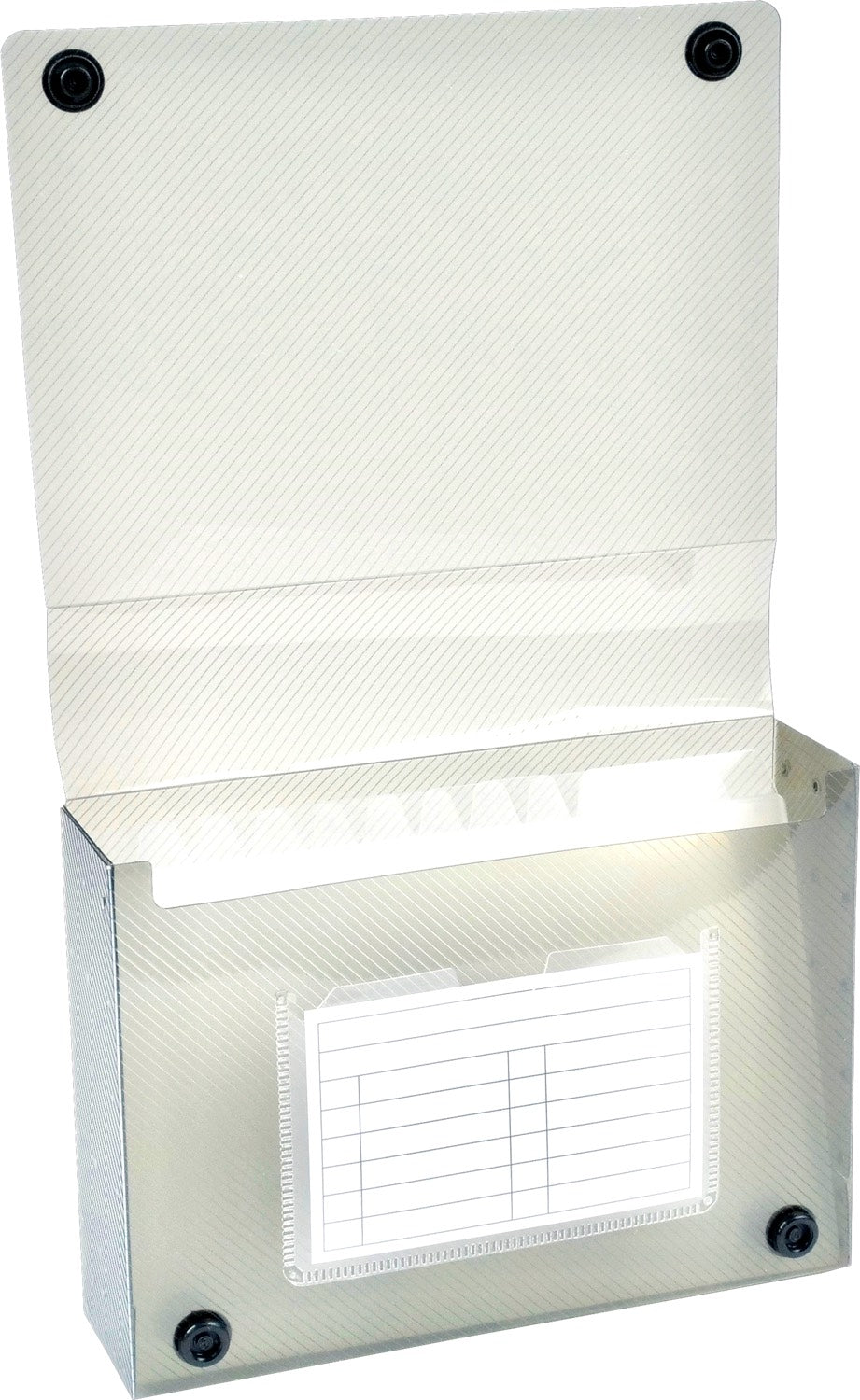 Porta schede indice 6x4 con divisori - EL806