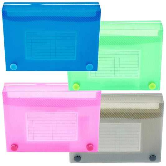 Index Card Holder 6x4 with Dividers - EL806