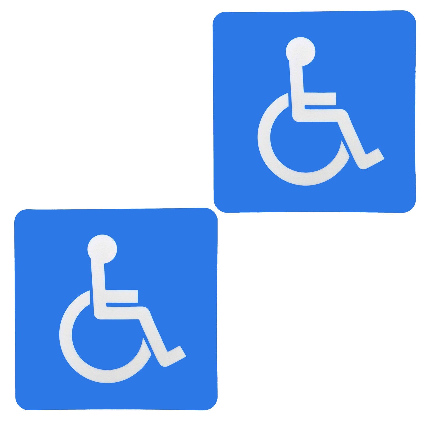 Disabled Car Sticker – Static Cling - Inside Window - HS02