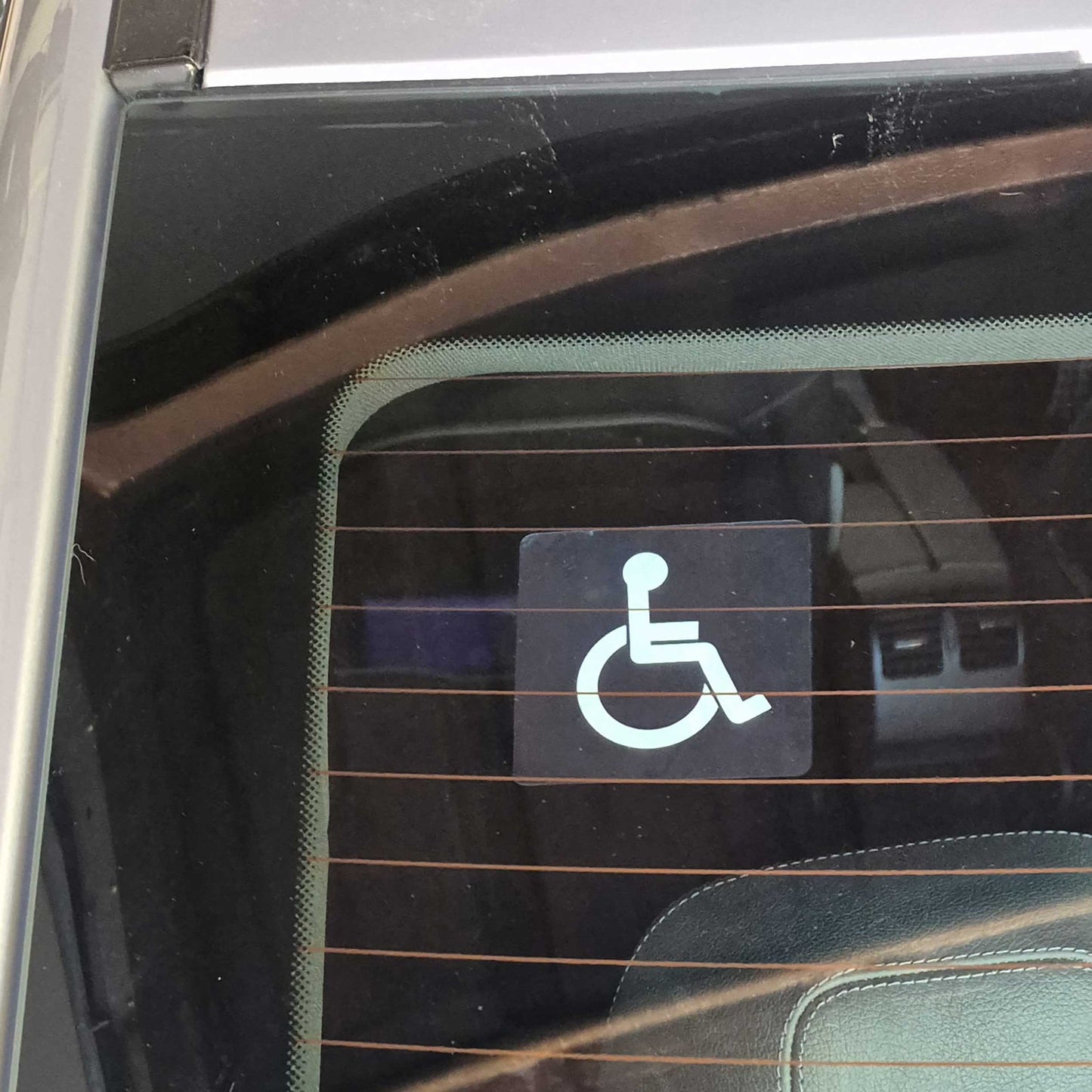 Disabled Car Sticker – Static Cling - Inside Window - HS02