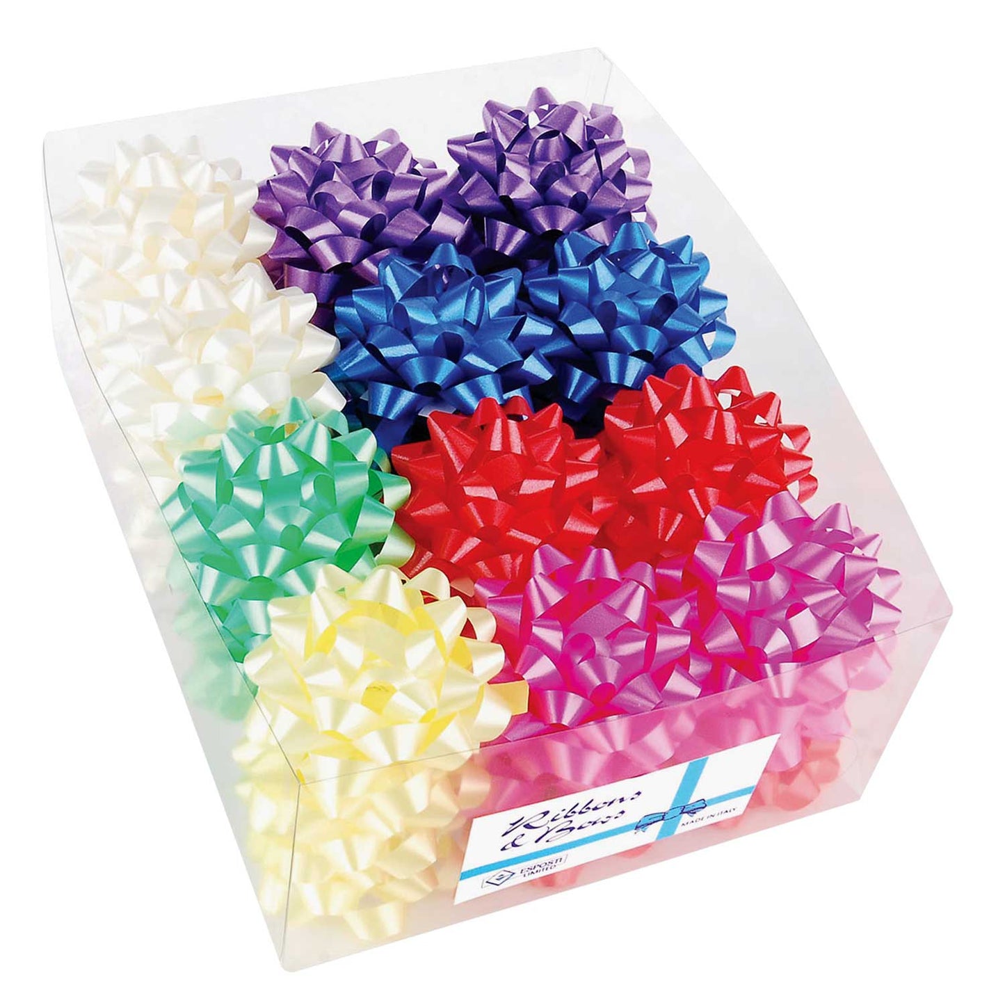 Satin Confetti Bow Assorted - Q2700