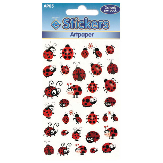 Comic Ladybirds Stickers - AP05 1