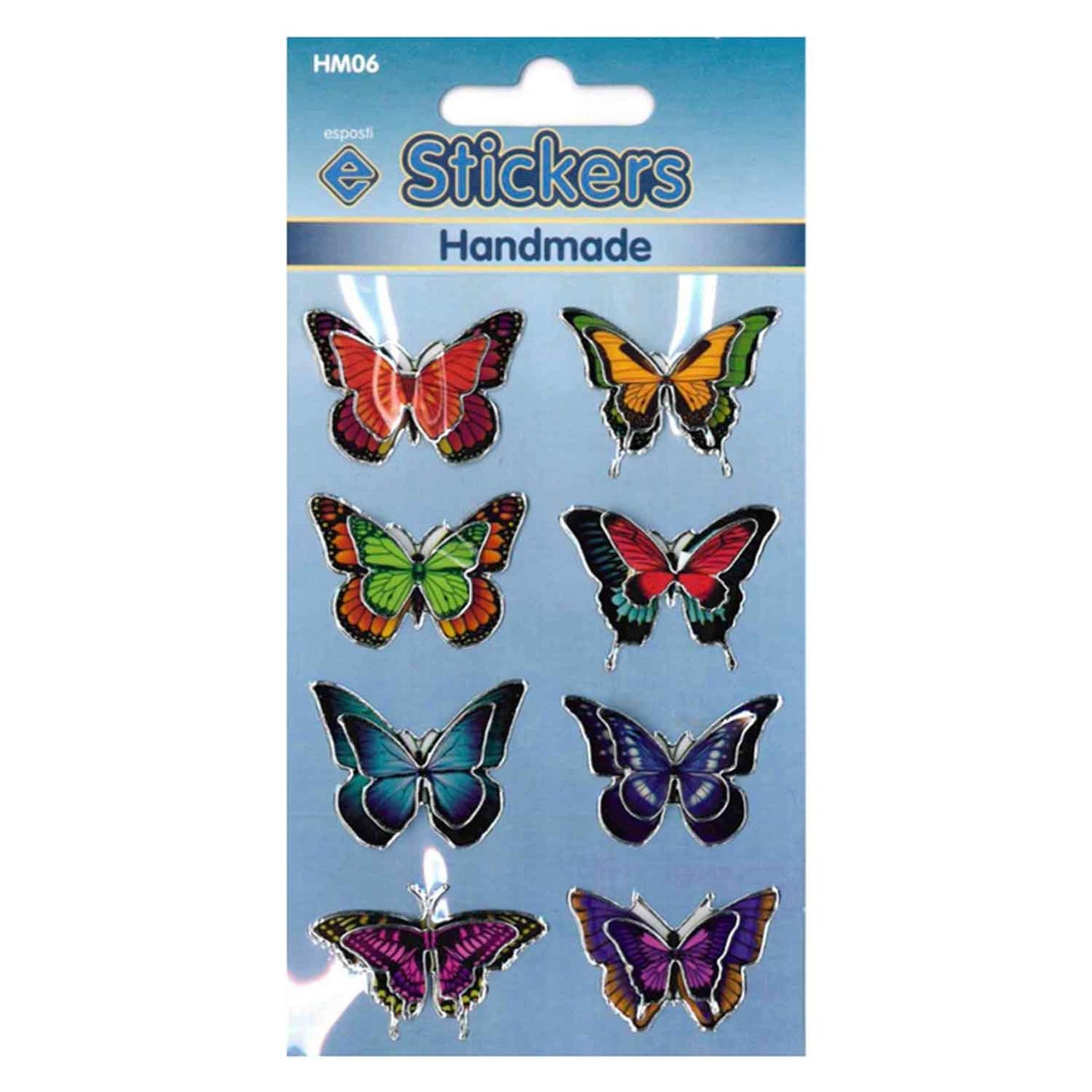 Esposti Handmade Stickers Butterfly Stickers - HM06 - Pack of 10